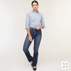 J. Crew Curvy Demi Boot Jeans